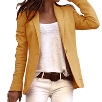 Casual Long Sleeve Blazer For Women