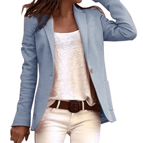 Casual Long Sleeve Blazer For Women
