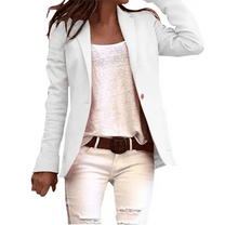 Casual Long Sleeve Blazer For Women