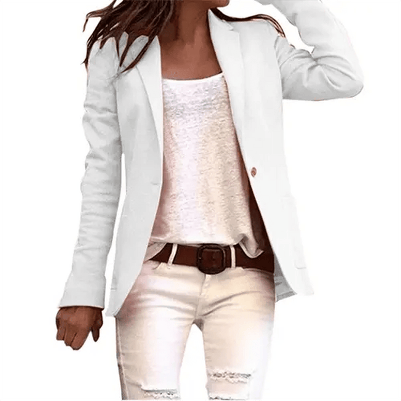 Casual Long Sleeve Blazer For Women