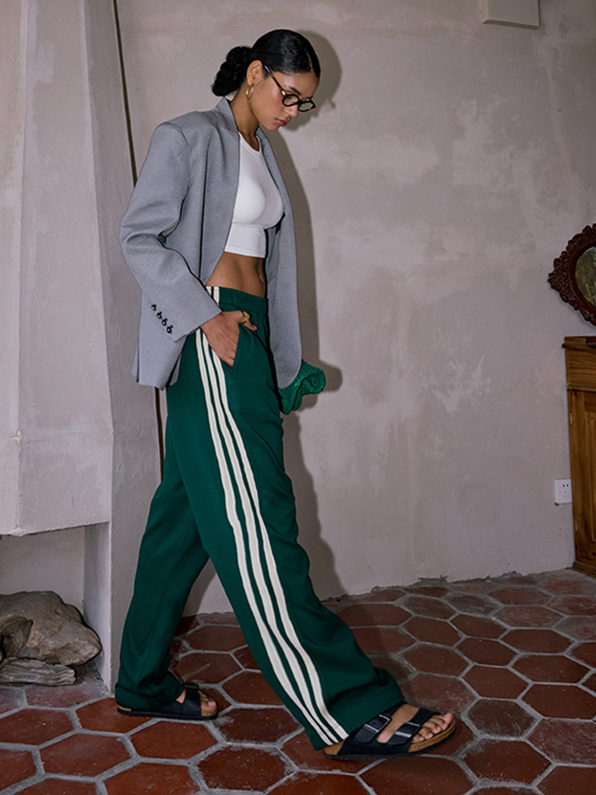 Casual Striped Jogg Pants