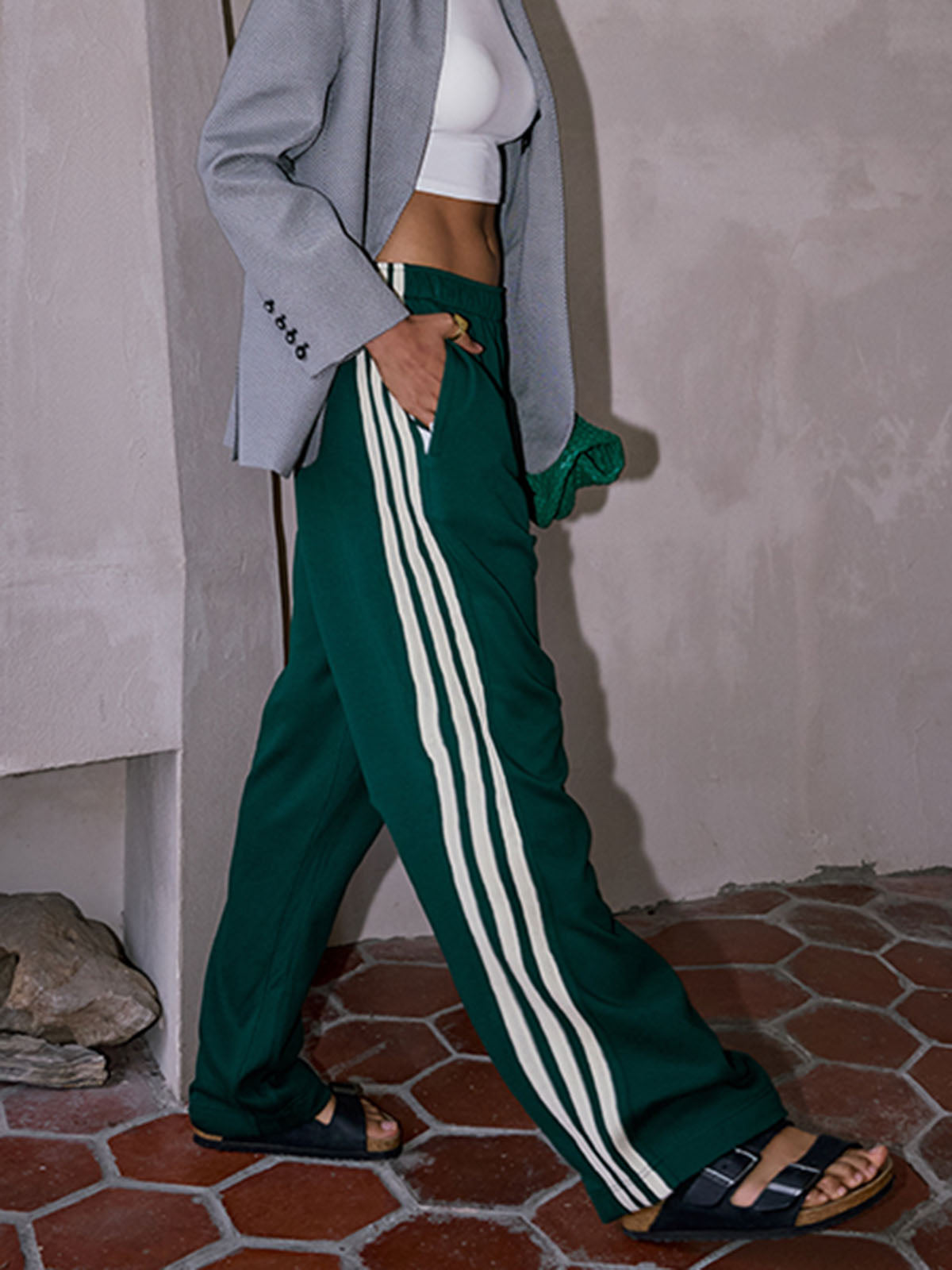 Casual Striped Jogg Pants