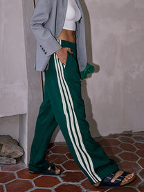 Casual Striped Jogg Pants
