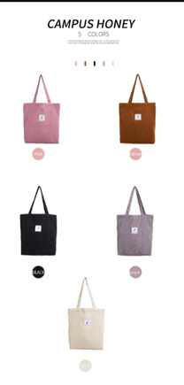 Casual Tote Bag With Adjustable Strap