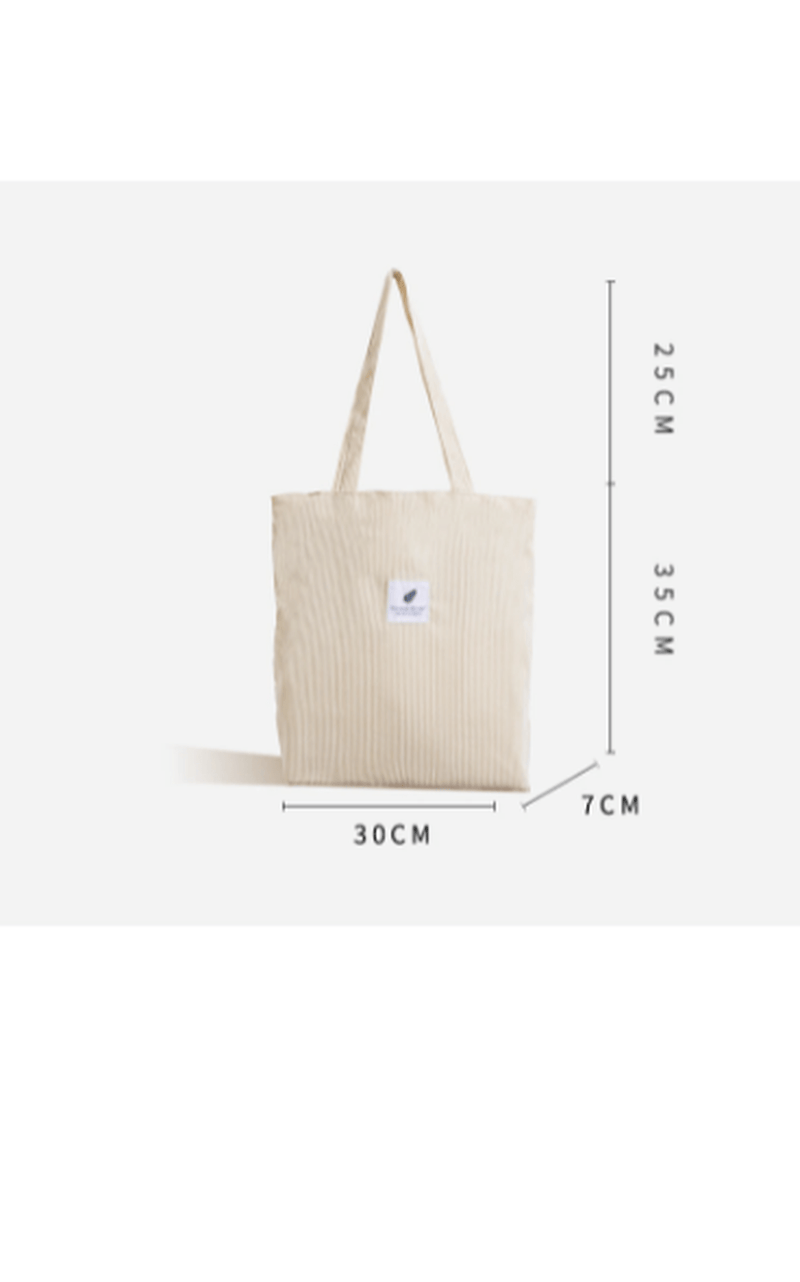 Casual Tote Bag With Adjustable Strap