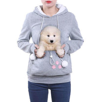 Cat Pocket Hoodie With Soft Fabric For Hair-Free Home
