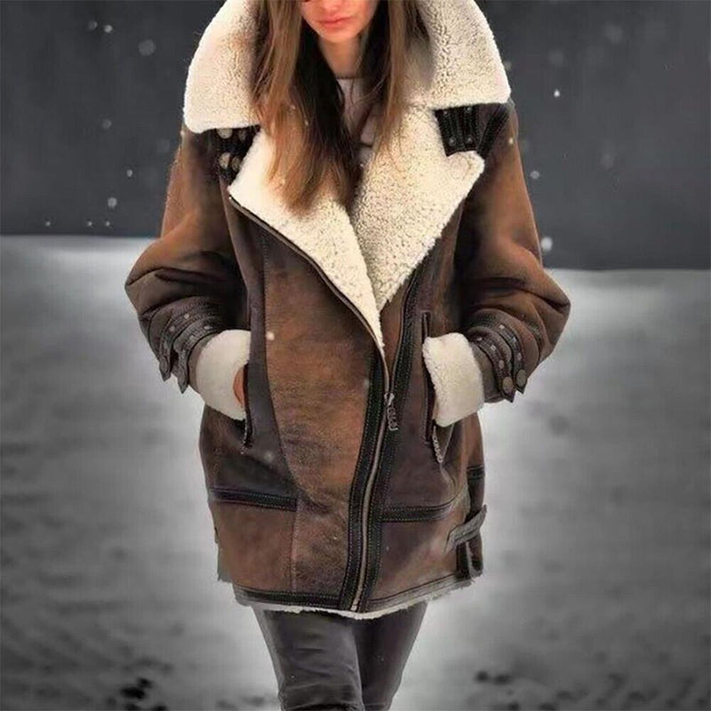 Chic Women&#39;s Casual Mid-Length Jacket Herwick