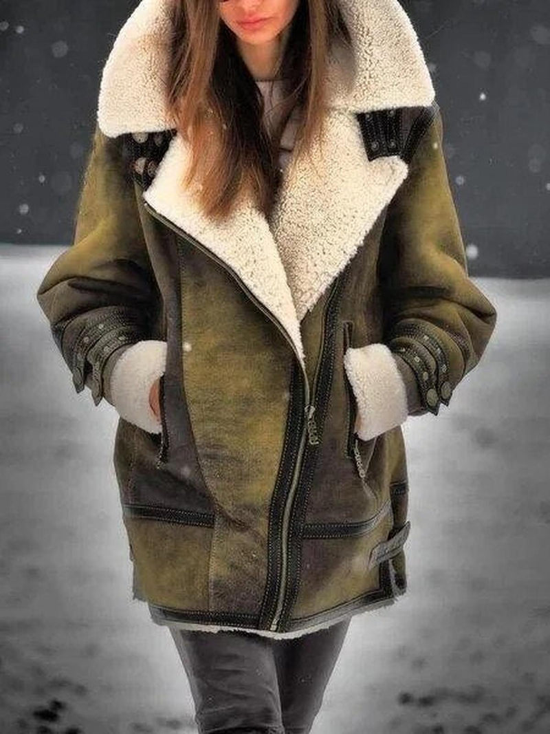 Chic Women&#39;s Casual Mid-Length Jacket Herwick