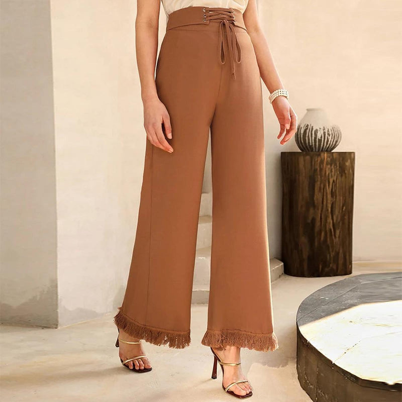 Chic Women&#39;s Tailored Pants With Versatile Styling
