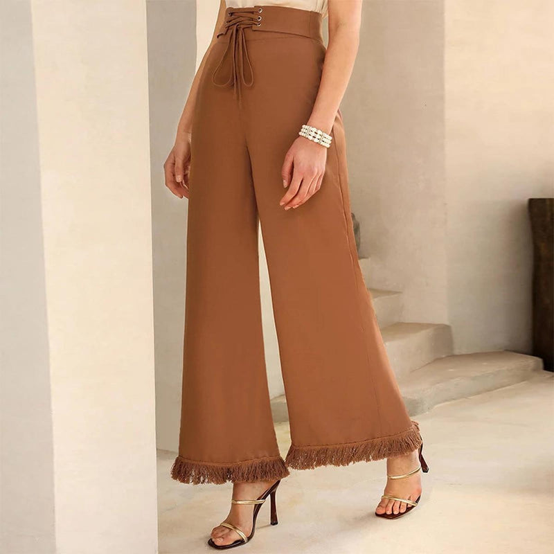 Chic Women&#39;s Tailored Pants With Versatile Styling