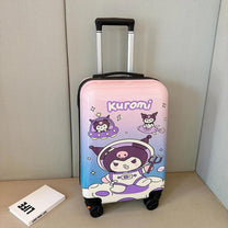 Children&#39;s Hard Shell Suitcase With Cartoon Design And 360° Spinner Wheels
