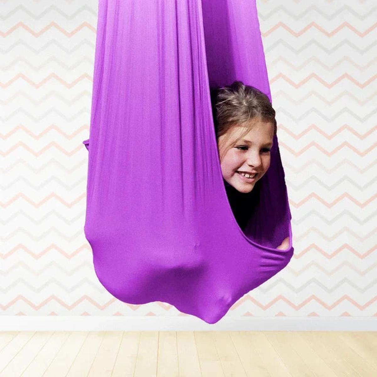 Children&#39;s Sensory Therapy Swing Indoor Outdoor
