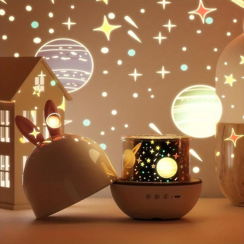 Starry Sky Night Light Projector With Music