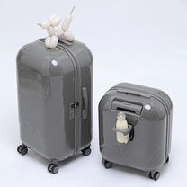 Children&#39;s Trolley Suitcase With Security Lock And Quiet Wheels