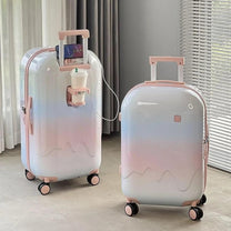 Children&#39;s Trolley Suitcase With Security Lock And Quiet Wheels