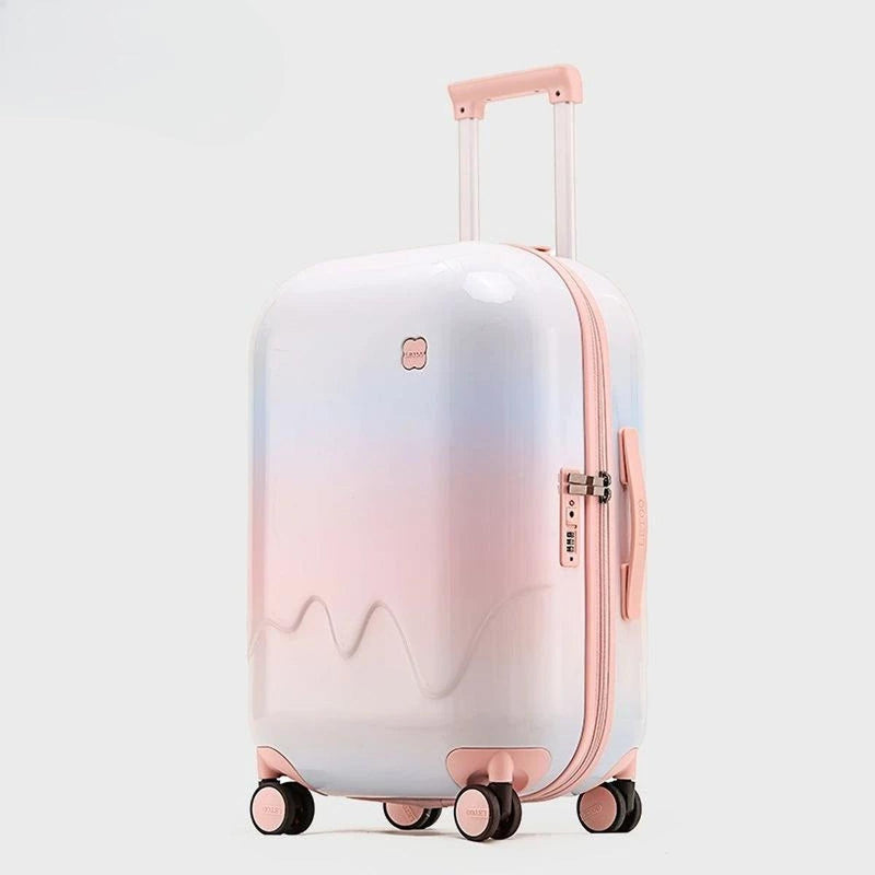 Children&#39;s Trolley Suitcase With Security Lock And Quiet Wheels
