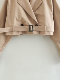 Classic Beige Women&#39;s Short Jacket for All Occasions