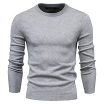 Classic Knit Crew Neck Sweater For Men