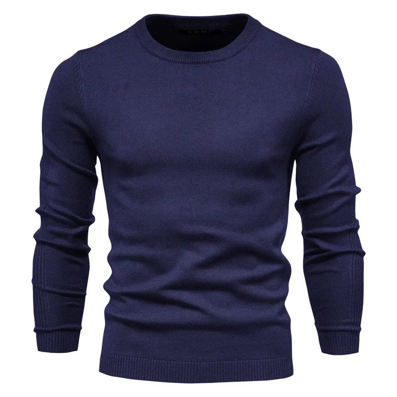 Classic Knit Crew Neck Sweater For Men