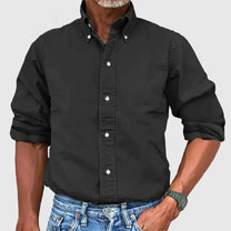 Classic Long Sleeve Men&#39;s Dress Shirt