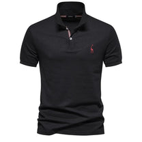 Classic Men&#39;s Polo Shirt With Embroidered Logo