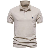Classic Men&#39;s Polo Shirt With Embroidered Logo