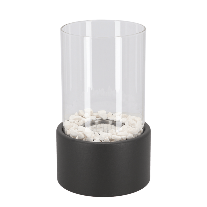 Classic Open Flame Oil Lamp With Glass Cylinder