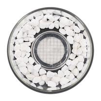 Classic Open Flame Oil Lamp With Glass Cylinder