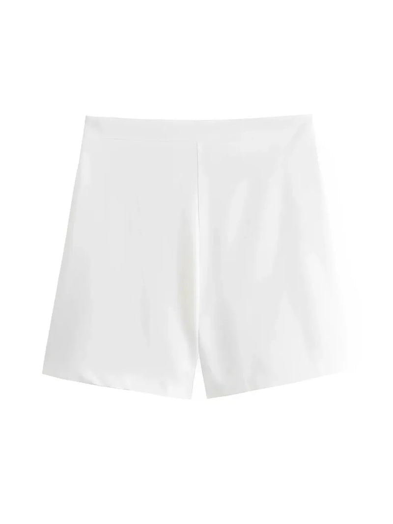 Co-ord Button Vest &amp; Shorts Set