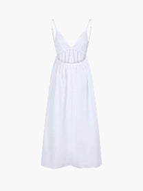 Coastal Cowgirl Open Back Maxi Dress