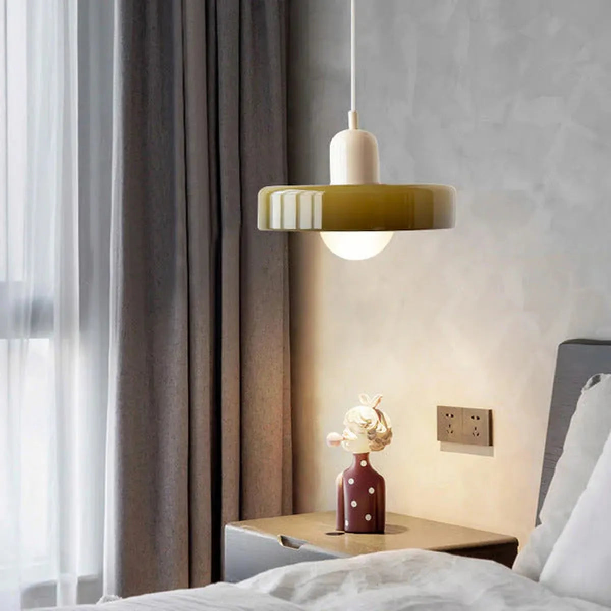 Colorful Stained Glass Design Pendant Ceiling Light
