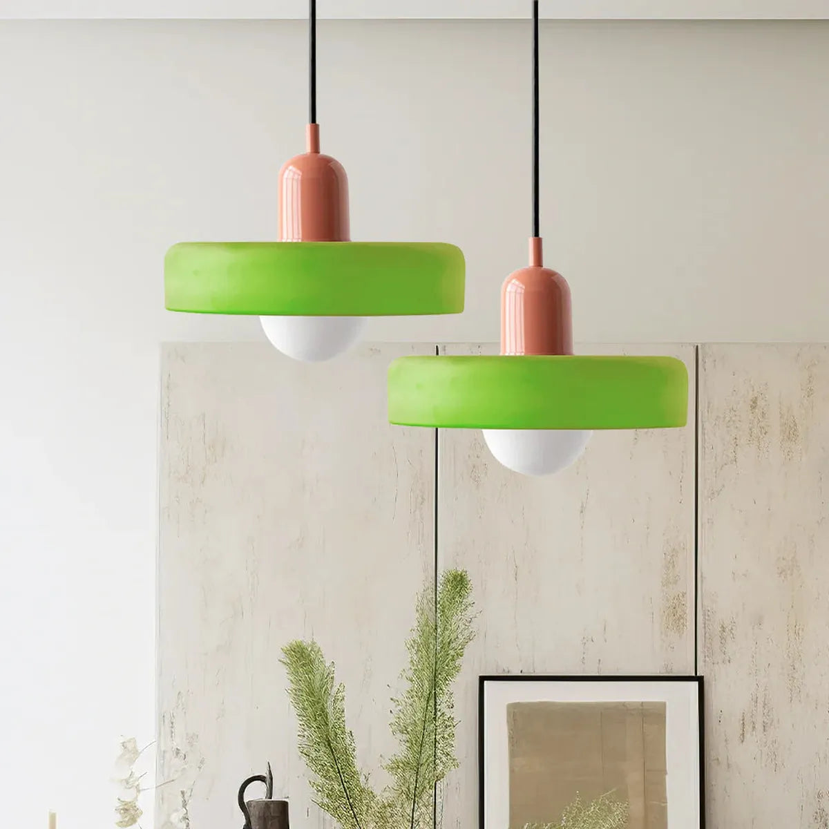 Colorful Stained Glass Design Pendant Ceiling Light