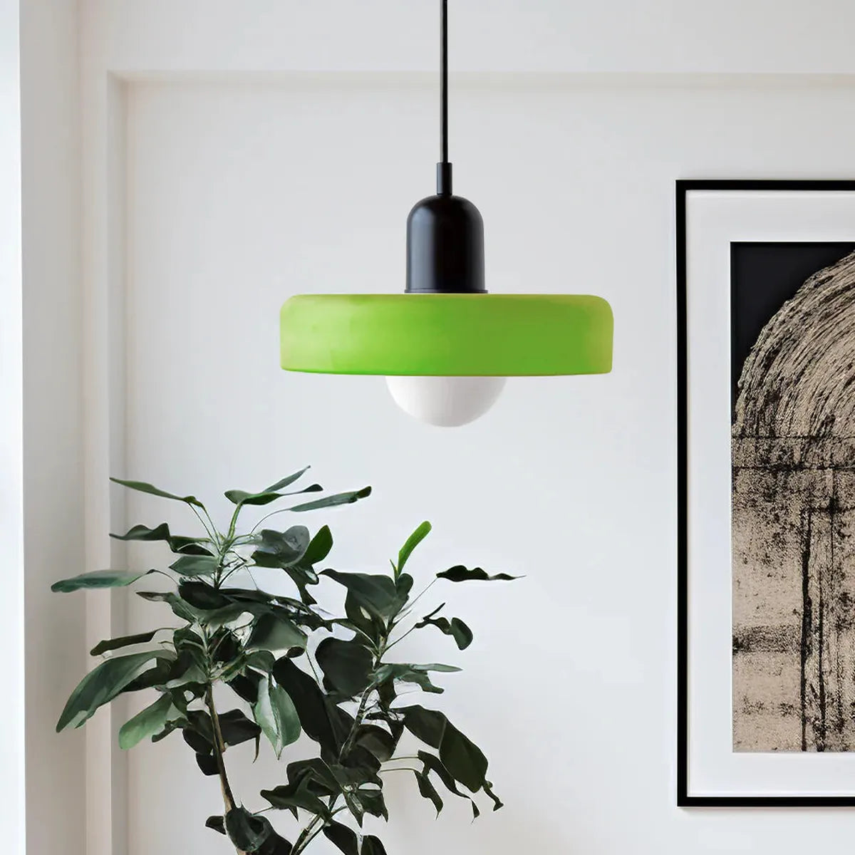 Colorful Stained Glass Design Pendant Ceiling Light