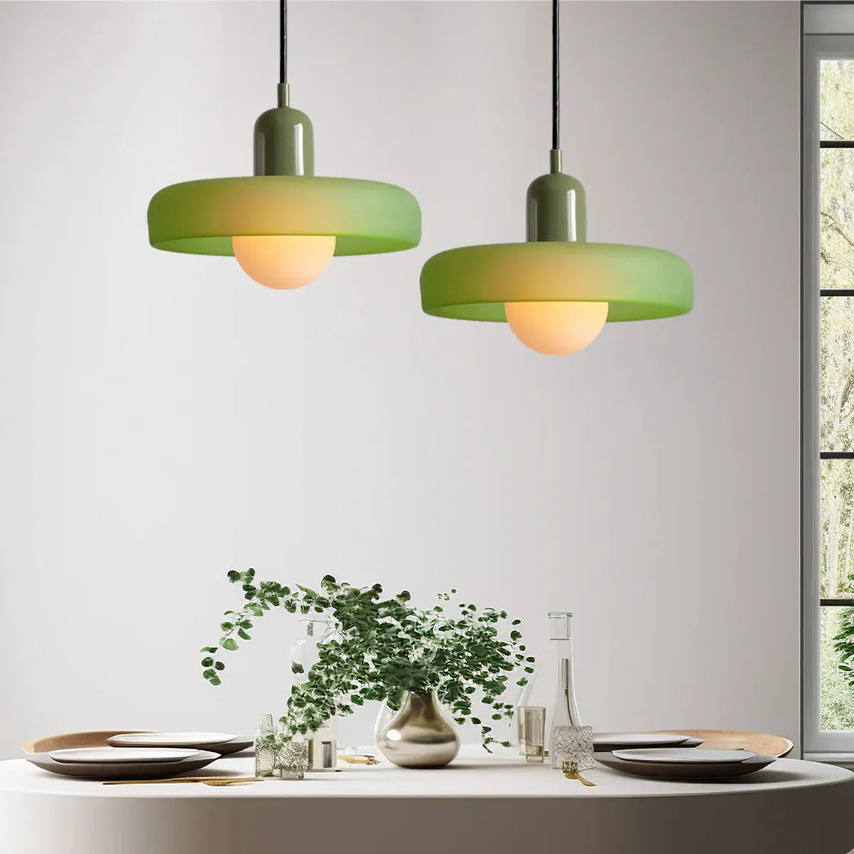 Colorful Stained Glass Design Pendant Ceiling Light