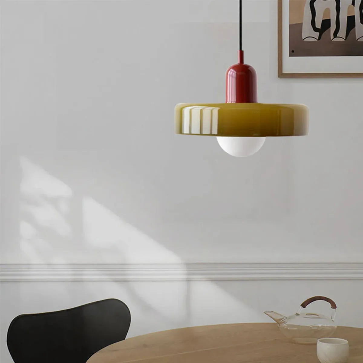 Colorful Stained Glass Design Pendant Ceiling Light