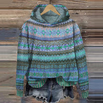Colourful Knitted Jumper For Warmth And Comfort