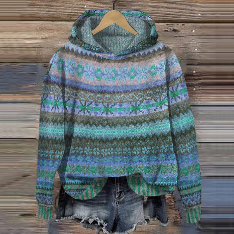 Colourful Knitted Jumper For Warmth And Comfort