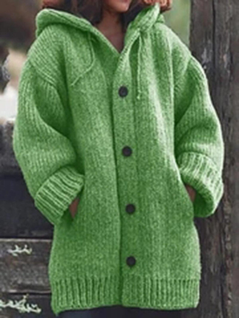 Comfortable Long-Sleeve Cardigan For Everyday Wear