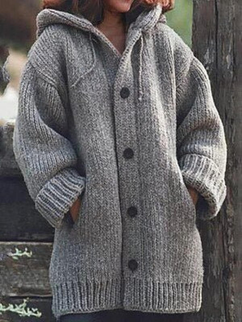 Comfortable Long-Sleeve Cardigan For Everyday Wear