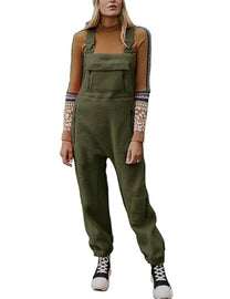 Comfortable Polar Fleece Dungarees With Adjustable Straps