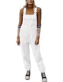 Comfortable Polar Fleece Dungarees With Adjustable Straps
