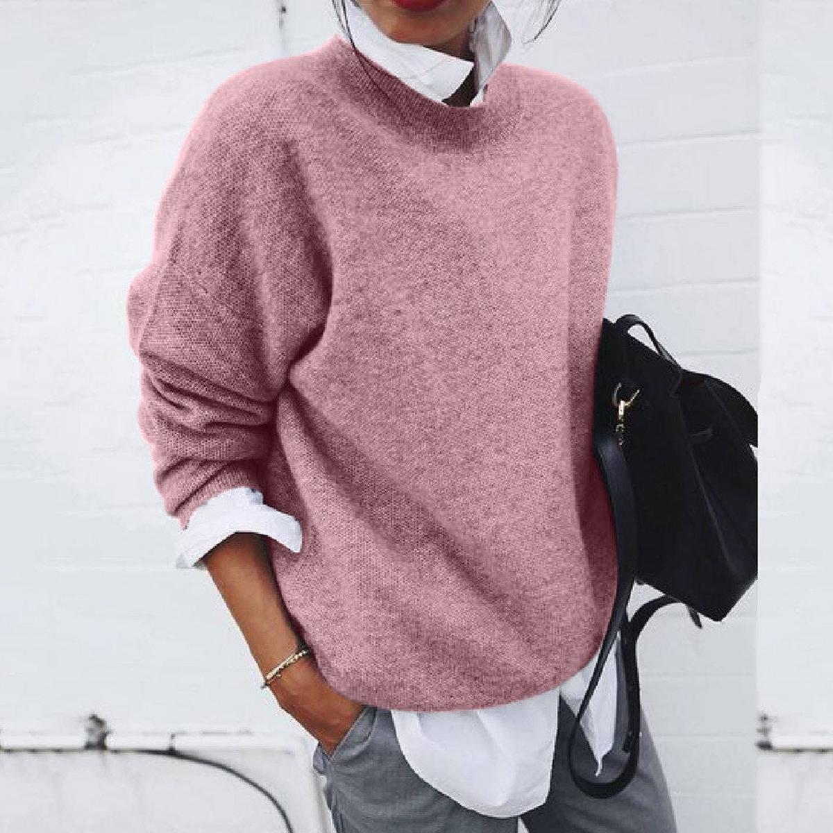 Comfortable Versatile Knit Fashion Sweater