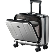 Compact 16-Inch Hard Shell Carry-On Luggage With Laptop Compartment And TSA Lock