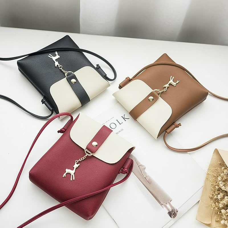 Compact Elegant Women&#39;s Handbag With Multiple Compartments