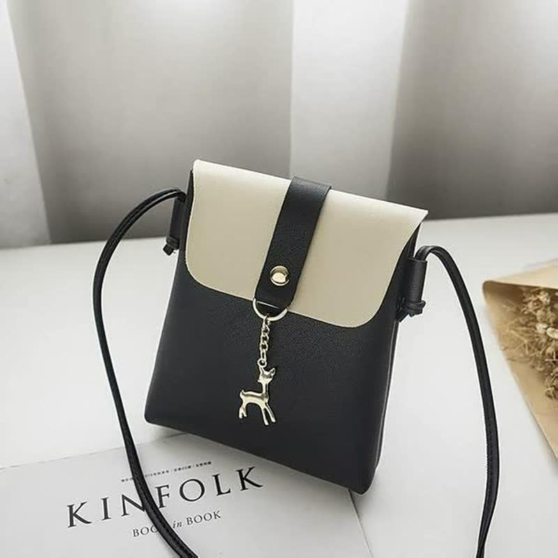 Compact Elegant Women&#39;s Handbag With Multiple Compartments