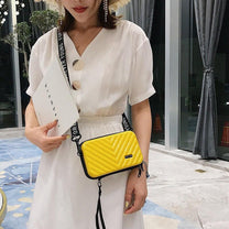 Compact Hard Shell Travel Shoulder Bag With Organised Interior