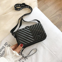 Compact Hard Shell Travel Shoulder Bag With Organised Interior