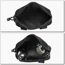 Compact Tactical Utility Pouch With MOLLE System And Zippered Compartments