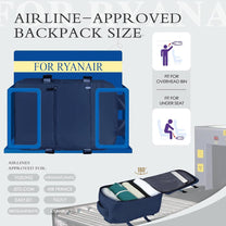 Compact Travel Backpack With Laptop Compartment And Anti-Theft Features