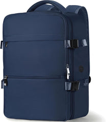 Compact Travel Backpack With Laptop Compartment And Anti-Theft Features